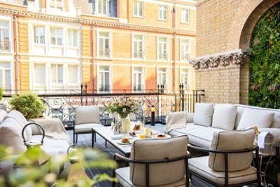 Langham London Sterling Suite Terrace